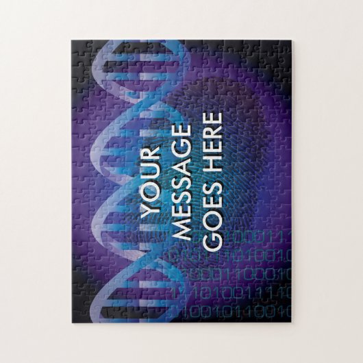 Persoonlijke DNA-vingerafdrukwetenschap Legpuzzel (Verticaal)