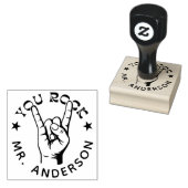 Persoonlijke Docentenstempel Cadeau Je Bent Geweld Rubberstempel (Gestempeld)