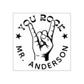 Persoonlijke Docentenstempel Cadeau Je Bent Geweld Rubberstempel (Afrduk)