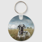 Persoonlijke Dog Argenta – Minimalistisch Sleutelhanger (Achterkant)