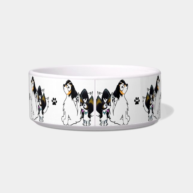 Persoonlijke Dog Bowl Voerbakje (Achterkant)