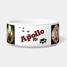 Persoonlijke Dog Food Bowl - HAMbWG Voerbakje