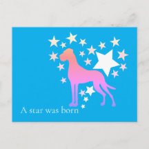 Persoonlijke Dog Great Dane Ster