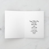 Persoonlijke Dog Ma Yorkshire Terrier Moederdag Feestdagen Kaart (Binnen)