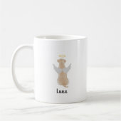 Persoonlijke Dog Memorial Coffee Mok (Links)