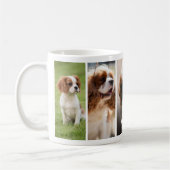 Persoonlijke Dog Mom | Aangepast huisdier foto cad Koffiemok (Links)