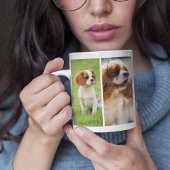 Persoonlijke Dog Mom | Aangepast huisdier foto cad Koffiemok