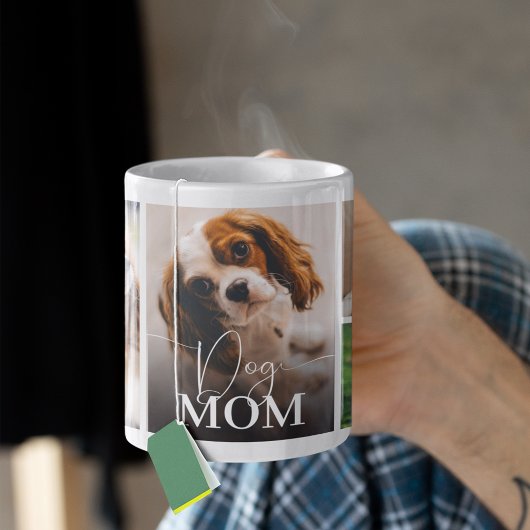 Persoonlijke Dog Mom | Aangepast huisdier foto cad Koffiemok