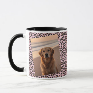 Persoonlijke 'Dog Mom'-mok met foto's, aangepast a Mok