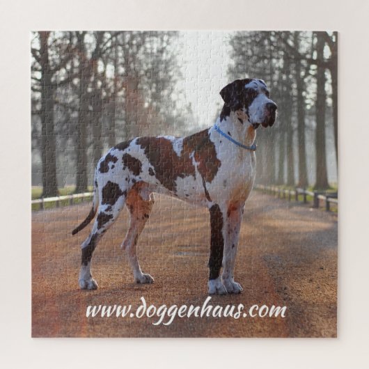 Persoonlijke Dog Puzzle Legpuzzel (Verticaal)