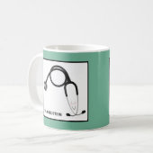 Persoonlijke Dokter Cadeau Ideeën Koffiemok (Voorkant links)