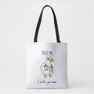 Persoonlijke Dokter Eend Tote Bag