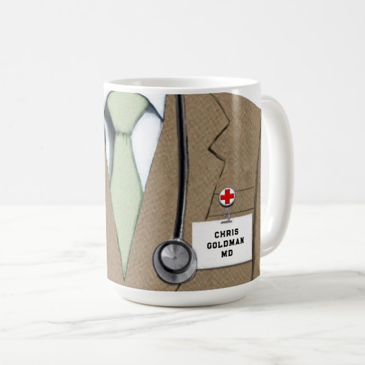 Persoonlijke Dokter Koffiemok (Voorkant rechts)