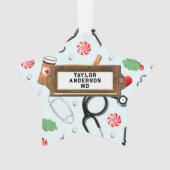 Persoonlijke Dokter Ornament (voorkant)