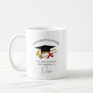 Persoonlijke Dokterdiploma-uitreiking Koffiemok