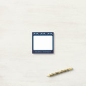 Persoonlijke dolfijnen Post-it-notities met naam Post-it® Notes (Op bureau)