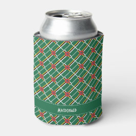 Persoonlijke DOMINICA-VLAG Blikjeskoeler