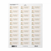 Persoonlijke Domme Gans Retouradreslabels Etiket (Full Sheet)