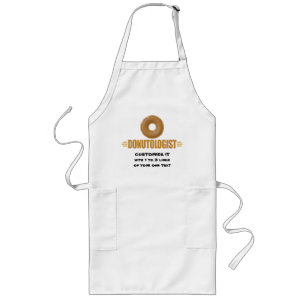 Persoonlijke donut lang schort