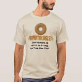 Persoonlijke donut t-shirt (Voorkant)