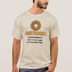 Persoonlijke donut t-shirt