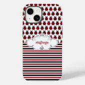 Persoonlijke draagtassen en stripes telefoontas Case-Mate iPhone case (Achterkant)