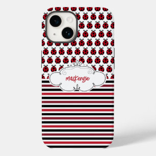 Persoonlijke draagtassen en stripes telefoontas Case-Mate iPhone 14 hoesje