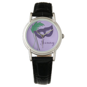Persoonlijke Drama Club Masquerade Mask Watch Horloge