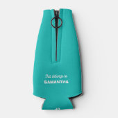 Persoonlijke Drank Drank Gedronken Jonggezellenfee Flesjeskoeler (Achterkant)