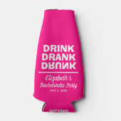 Persoonlijke Drank Drank Gedronken Jonggezellenfee Flesjeskoeler (Voorkant)