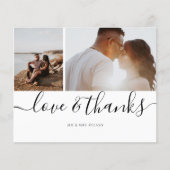 Persoonlijke drie foto-liefhebbers en bedankt (Voorkant)