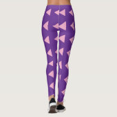 Persoonlijke Driehoekpatroon Leggings (Achterkant)