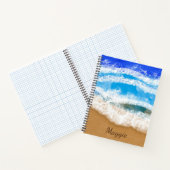 Persoonlijke drijfveren van de Oceaan op het stran Notitieboek (Binnen)