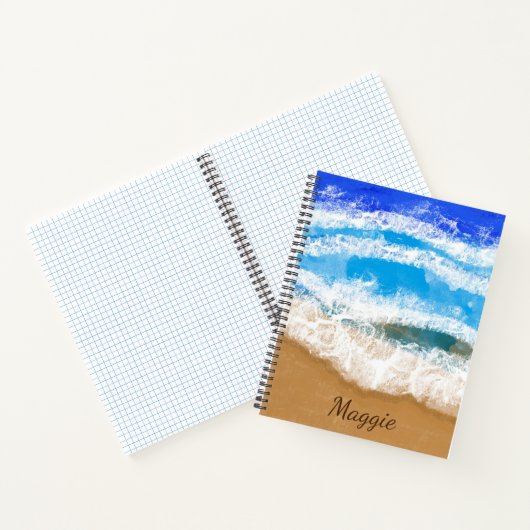 Persoonlijke drijfveren van de Oceaan op het stran Notitieboek (Binnen)