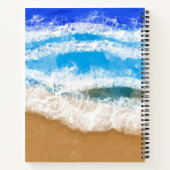 Persoonlijke drijfveren van de Oceaan op het stran Notitieboek (Achterkant)