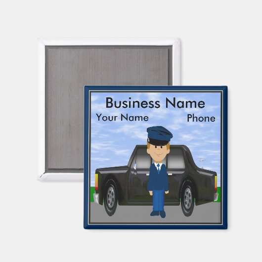 Persoonlijke Driver Magnet (Voorkant / Achterkant)