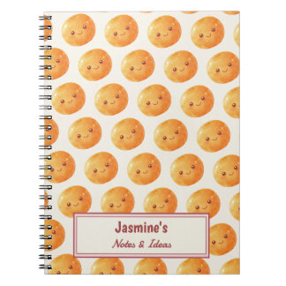 Persoonlijke Dromen Komen Uit Lucky Orange Patroon Notitieboek