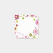 Persoonlijke droomgrote roze post-it® notes (Voorkant)