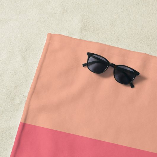 Persoonlijke droomkleuren strandlaken (In situ)