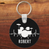 Persoonlijke drummer sleutelhanger (Voorkant)