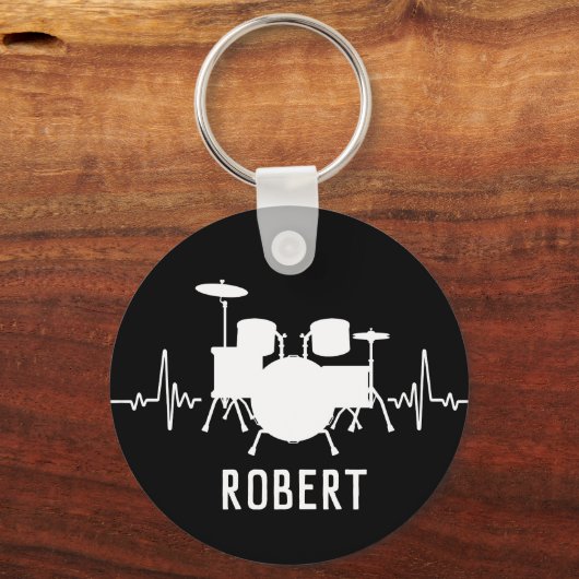 Persoonlijke drummer sleutelhanger (Voorkant)