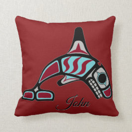 Persoonlijke dualistische walvis kussen