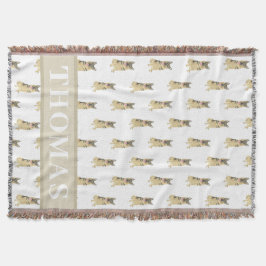 Persoonlijke Duitse herder Deken