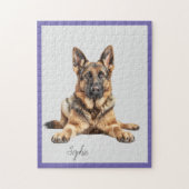 Persoonlijke Duitse Herder Legpuzzel (Verticaal)