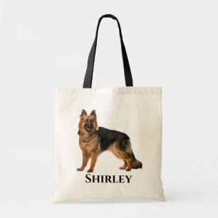 Persoonlijke Duitse Herder Tote Bag
