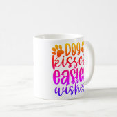 Persoonlijke Duitse Herdershond Paashaas Koffiemok (Voorkant rechts)