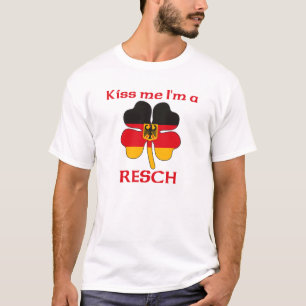 Persoonlijke Duitse kus Ik ben onderzoeker T-shirt