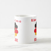 Persoonlijke Duitse kus Ik ben Ruger Koffiemok (Center)