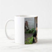 Persoonlijke Duitse Shepherd Dog Foto, naam van ho Koffiemok (Links)