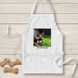 Persoonlijke Duitse Shepherd Dog Foto, naam van ho Standaard Schort<br><div class="desc">Pas deze keepname aan met de foto van uw geüploade Duitse Shepherd en hun naam (kan om het even welke foto ook uploaden en met om het even welke tekst worden gepersonaliseerd). De tekst luidt "Best Dog Ever" of voeg je eigen tekst toe - We houden van "hondennaam", de verjaardag...</div>